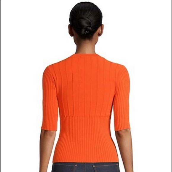 FRAME Trendy Orange Top - Picture 2 of 6